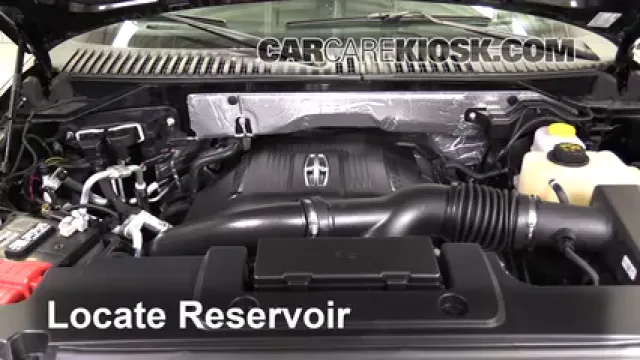 2016 Lincoln Navigator L Select 3.5L V6 Turbo Líquido limpiaparabrisas Agregar líquido